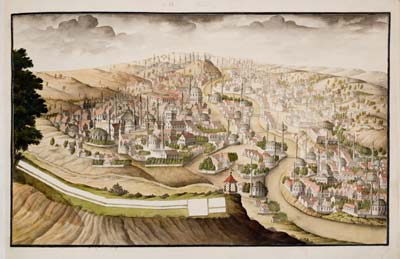 Ansicht von Sarajewo 1697 © OESTA 